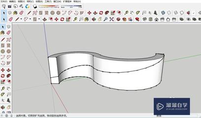 SU中制作曲線坡道的完整教程